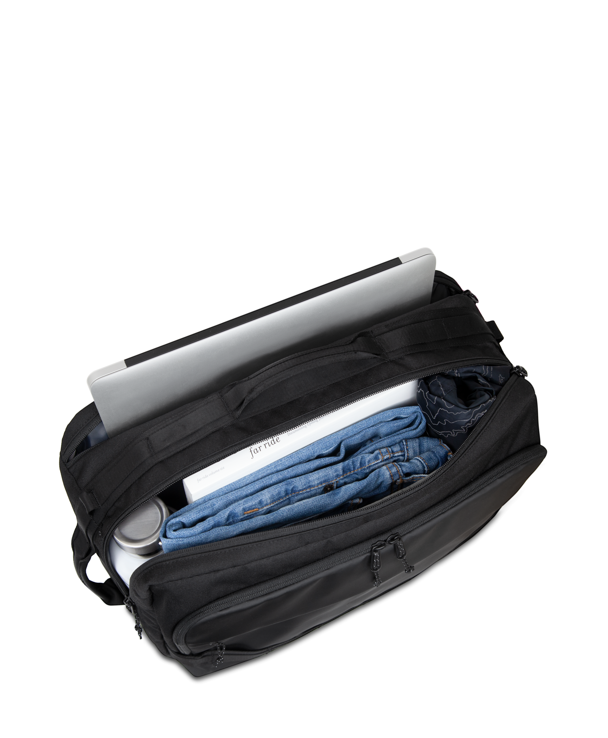 Scheme Convertible Briefcase Backpack - Image 3