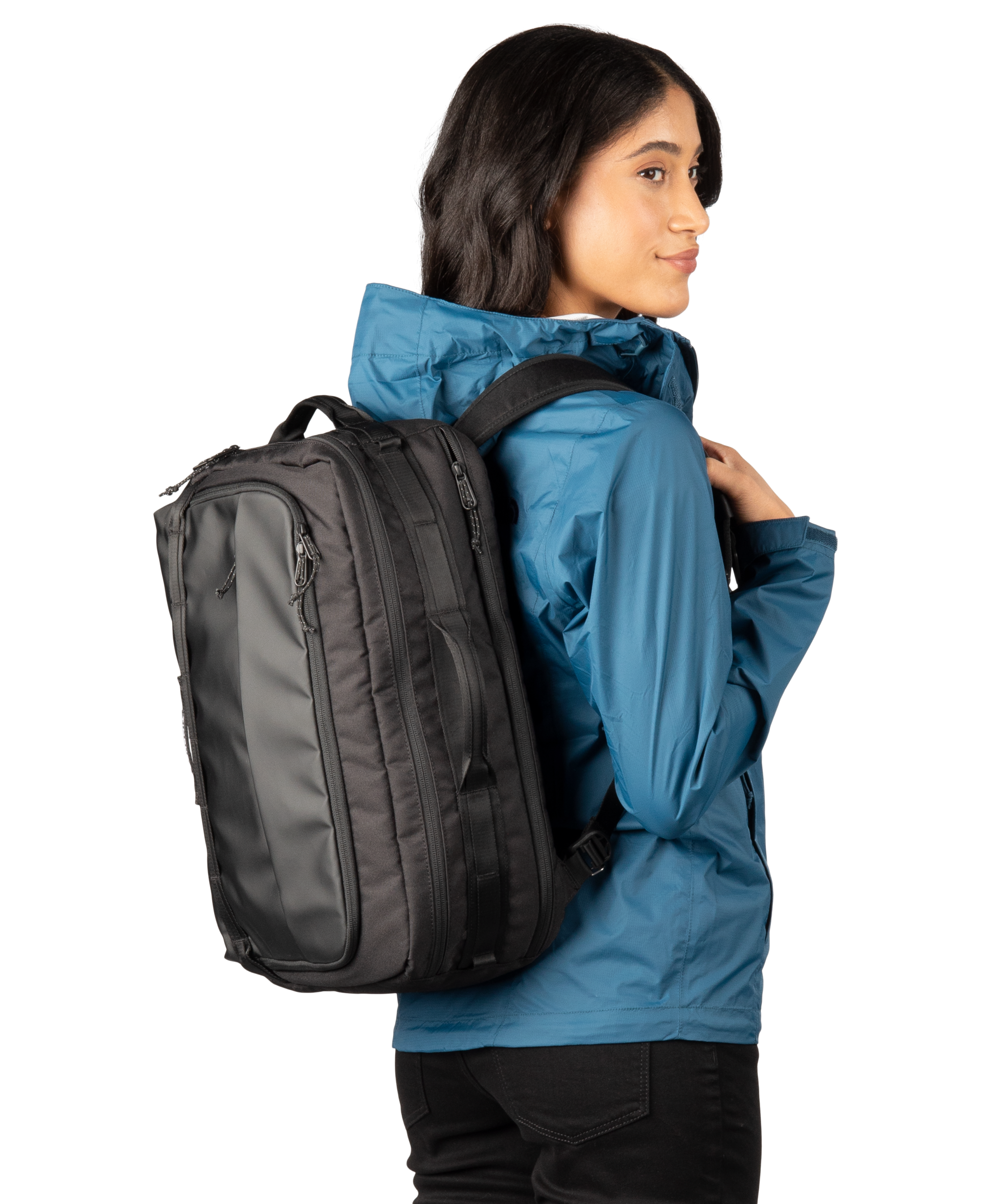 Scheme Convertible Briefcase Backpack - Image 4