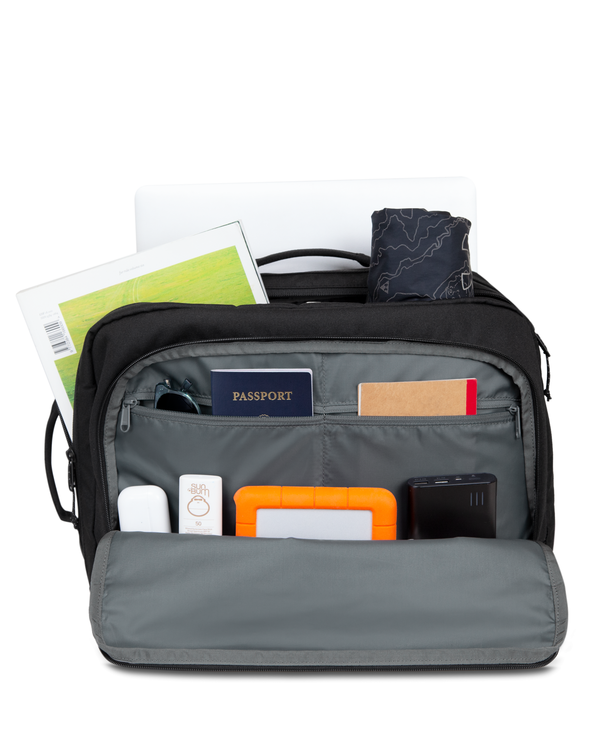 Scheme Convertible Briefcase Backpack - Image 7